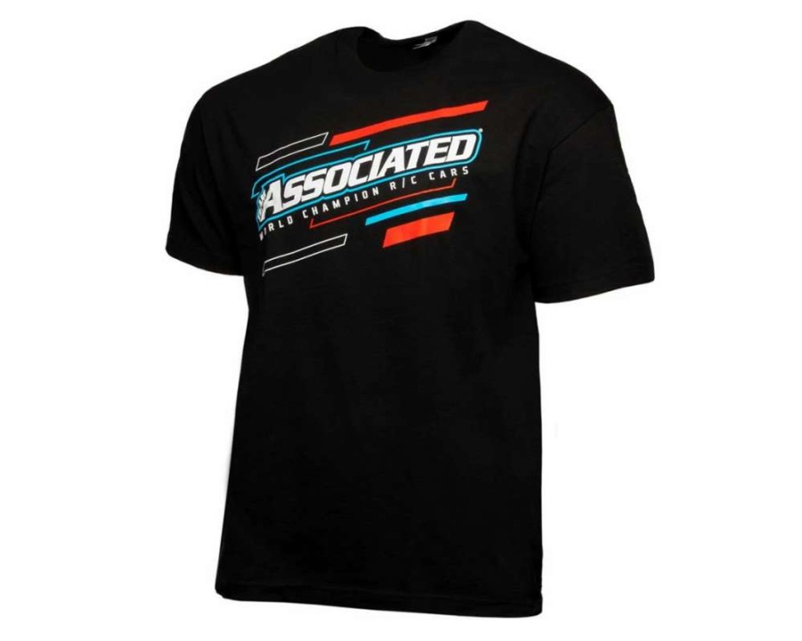 T-Shirts * | Team Associated Wc21 T-Shirt (Black) (M)