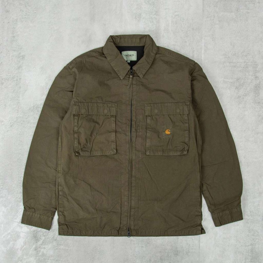 Shirts * | Carhartt Wip Kenard Shirt Cypress