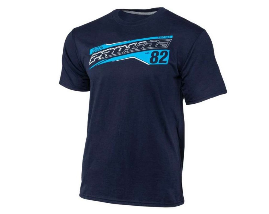 T-Shirts * | Pro-Line Streak T-Shirt (Deep Navy) (M)