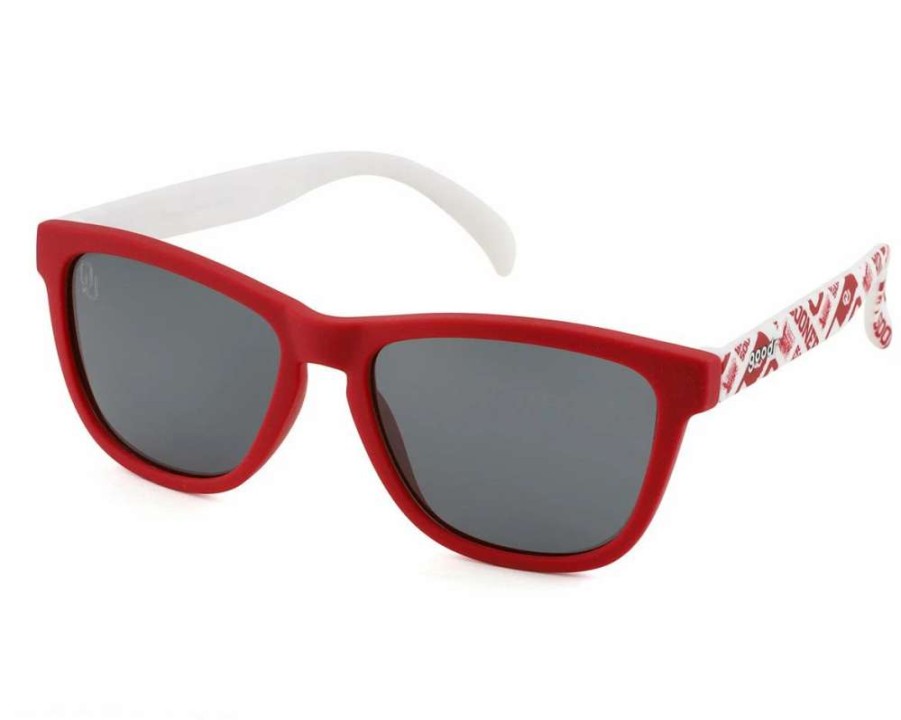 Sunglasses * | Goodr Og Collegiate Sunglasses (Boomer Sooner Specs) (Limited Edition)