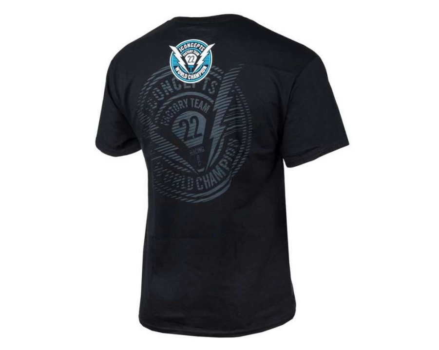 T-Shirts * | Jconcepts Forward Pursuit 2022 T-Shirt (Black) (L)