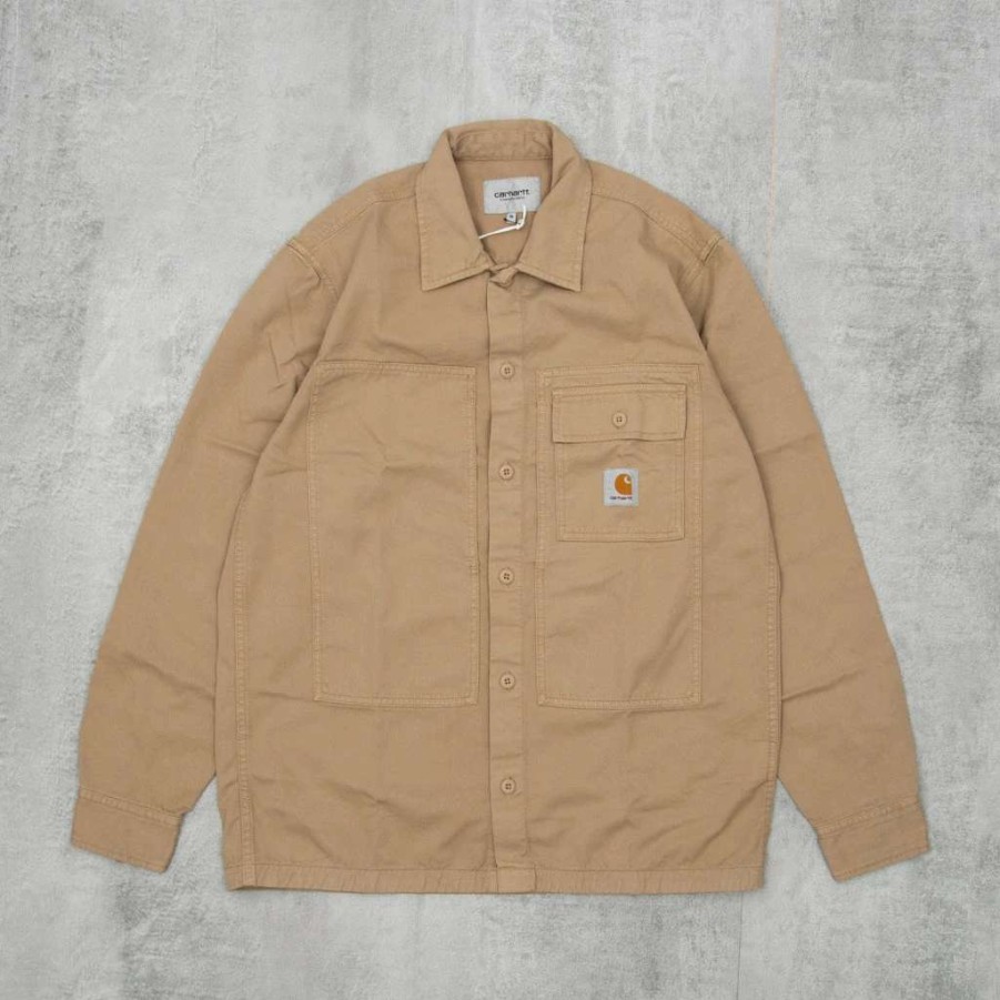 Shirts * | Carhartt Wip Charter Shirt Ammonite