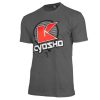 T-Shirts * | Kyosho "K Circle" Short Sleeve T-Shirt (Grey) (2Xl)