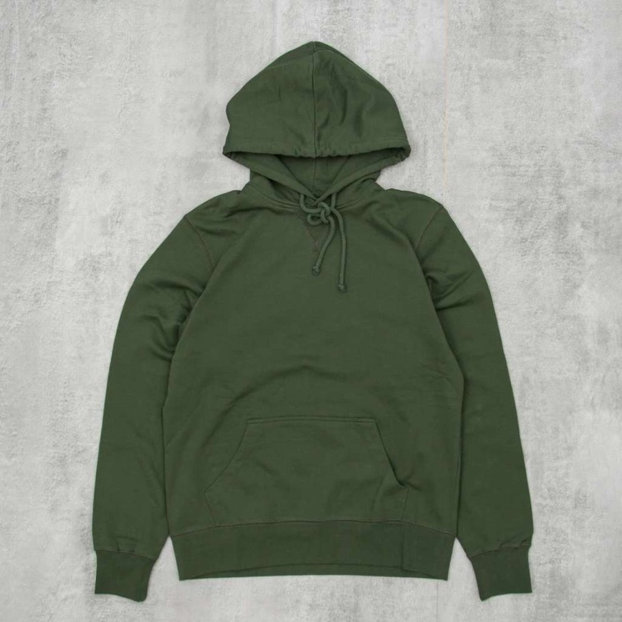 Sweats & Hoods * | Uskees 7004 Hooded Sweatshirt Vine Green