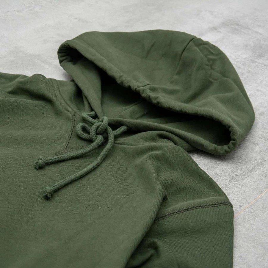 Sweats & Hoods * | Uskees 7004 Hooded Sweatshirt Vine Green