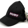 Hats * | Hudy Flexfit Baseball Cap (Black) (S/M)