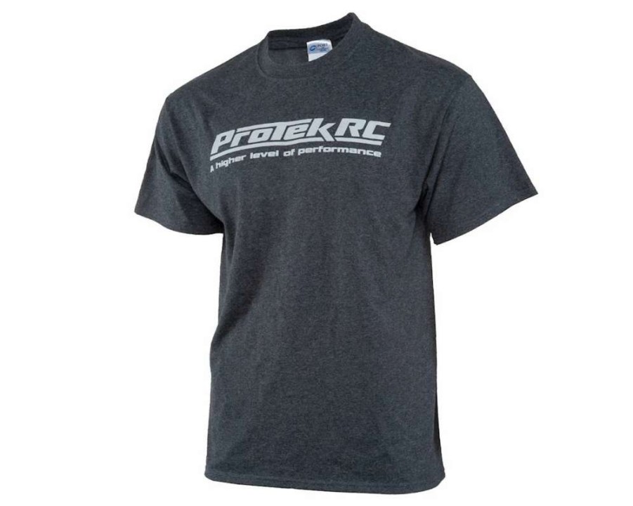 T-Shirts * | Protek Rc Short Sleeve T-Shirt (Dark Heather) (2Xl)