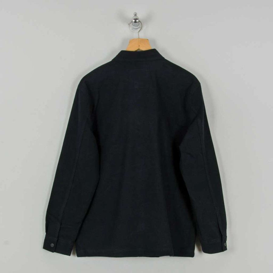 Shirts * | Lee Box Pocket Overshirt Black