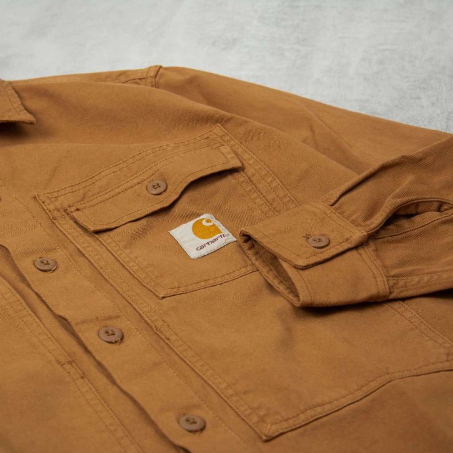 Shirts * | Carhartt Wip Charter Shirt Jasper