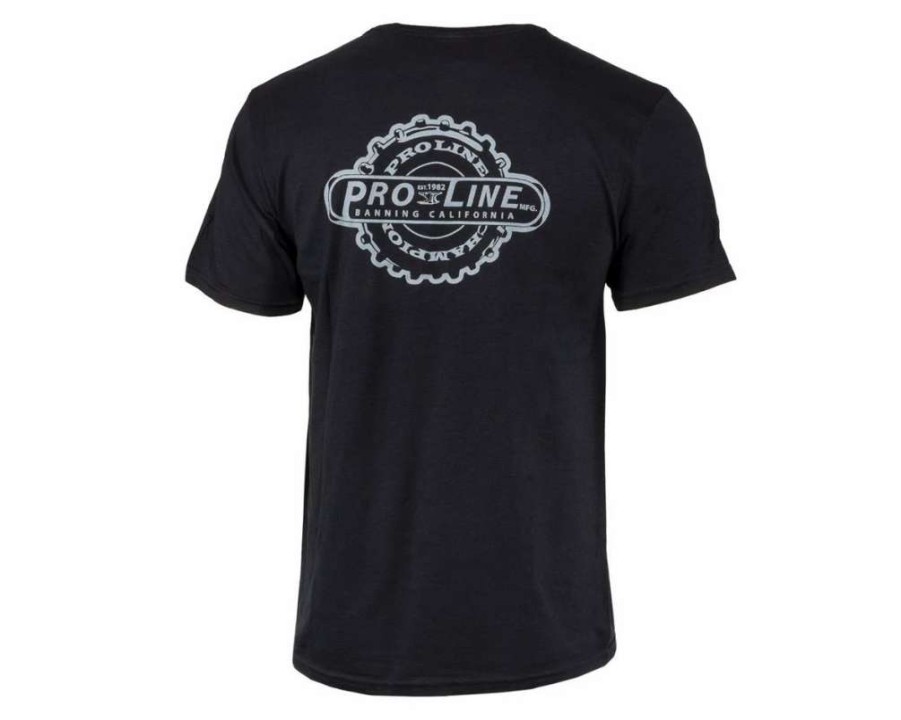 T-Shirts * | Pro-Line Manufactured T-Shirt (Black) (L)