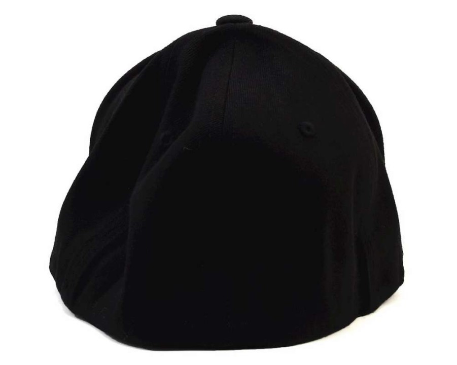 Hats * | Mugen Seiki "M" Logo Flexfit Baseball Cap (Black) (L/Xl)