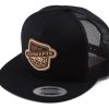 Hats * | Jconcepts Heritage 21 Snapback Flatbill Hat (Black) (One Size Fits Most)