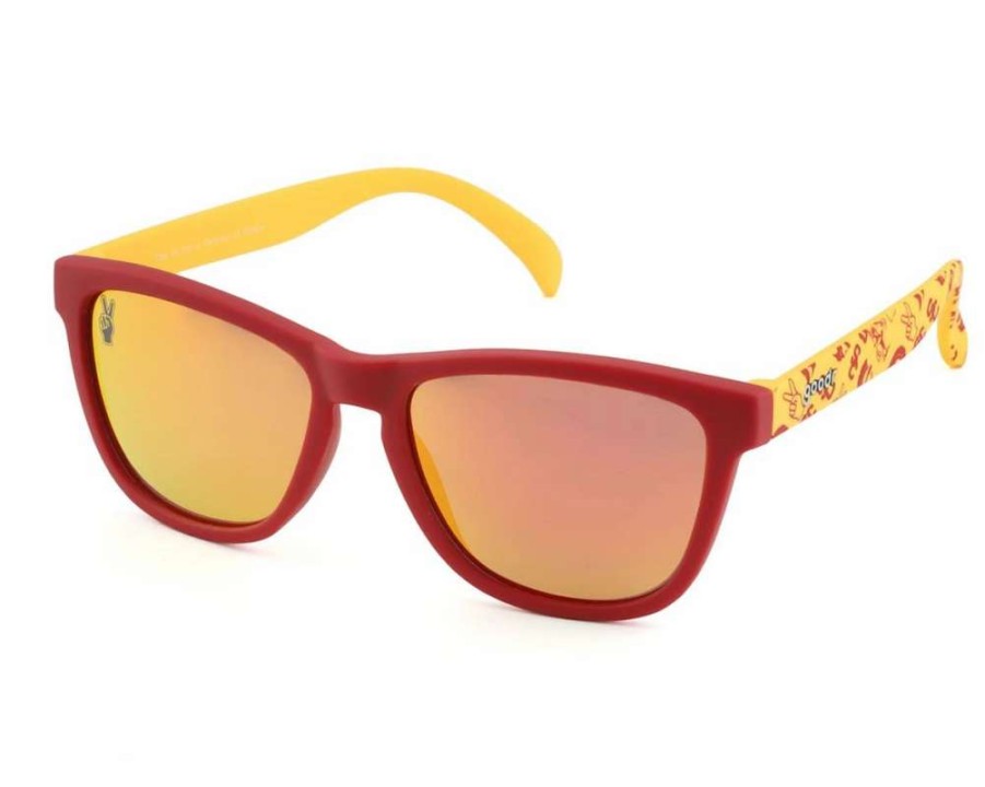 Sunglasses * | Goodr Og Collegiate Sunglasses (This Is Not A Gesture Of Peace) (Limited Edition)