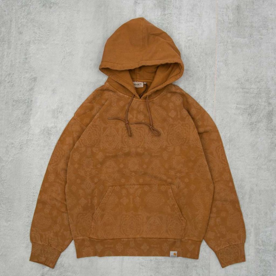 Sweats & Hoods * | Carhartt Wip Hooded Verse Sweat Hamilton Brown