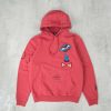 Sweats & Hoods * | By Parra World Balance Hooded Sweatshirt Coral