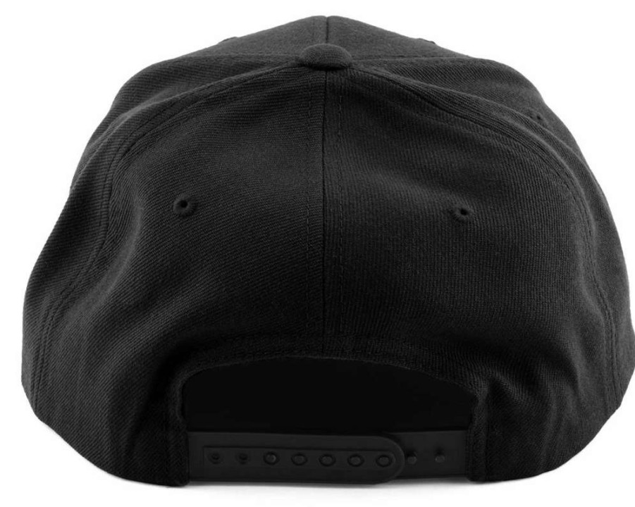 Hats * | Jconcepts Forward Pursuit 2022 Snapback Flatbill Hat (Black) (One Size Fits Most)