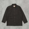 Shirts * | Uskees 3001 Button Overshirt Faded Black