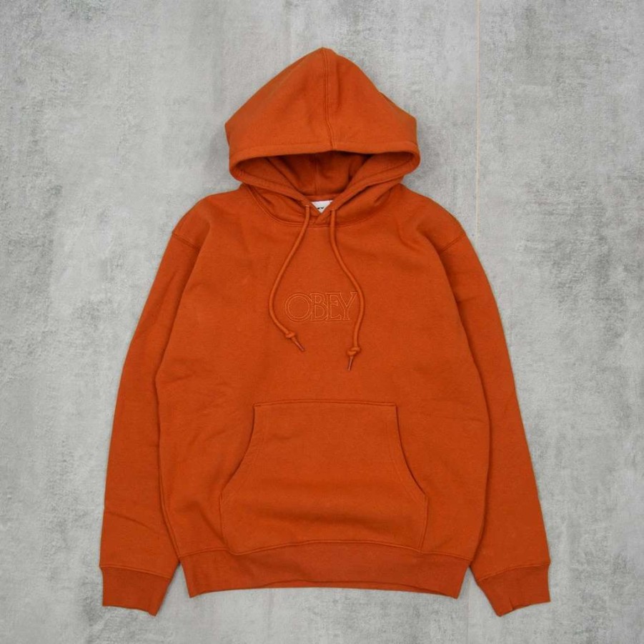 Sweats & Hoods * | Obey Mini Regal Hood Ginger