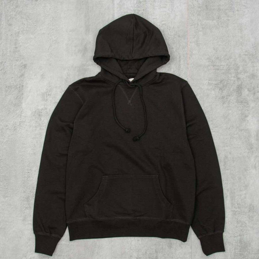 Sweats & Hoods * | Uskees 7004 Hooded Sweatshirt Faded Black