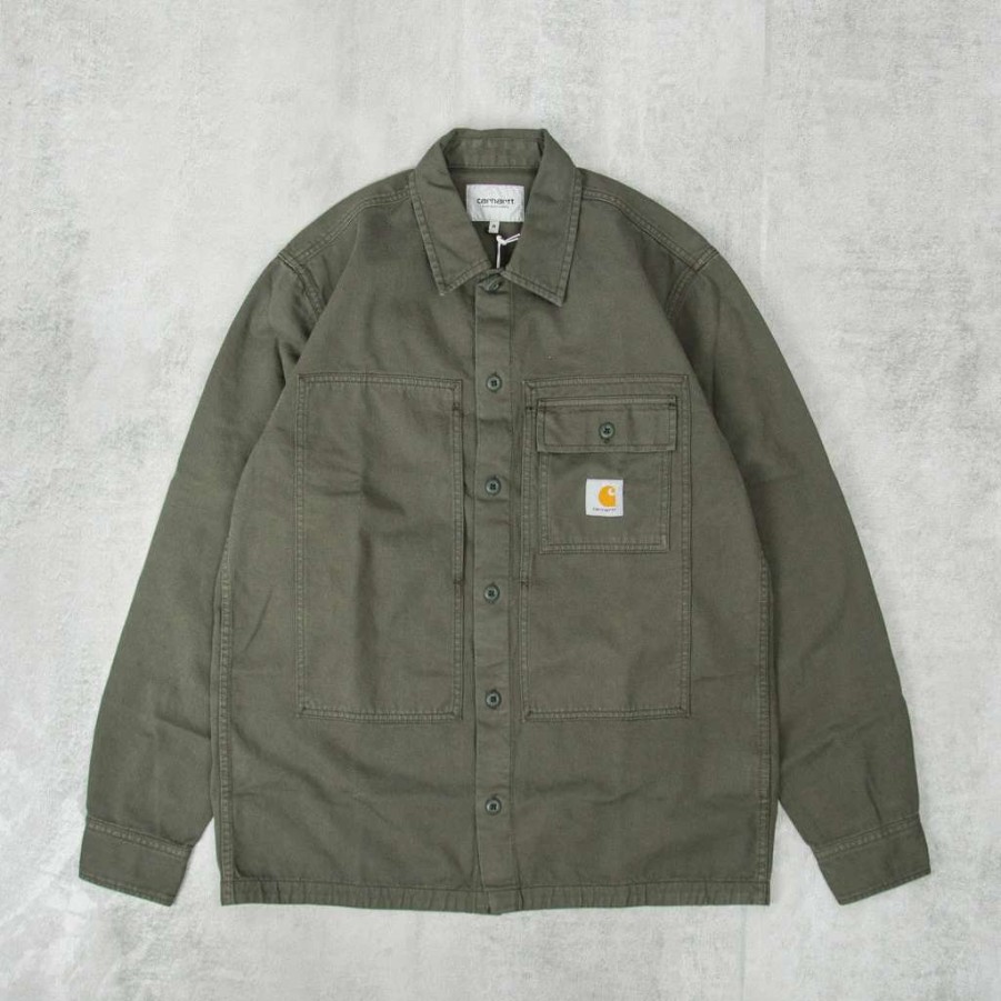 Shirts * | Carhartt Wip Charter Shirt Boxwood