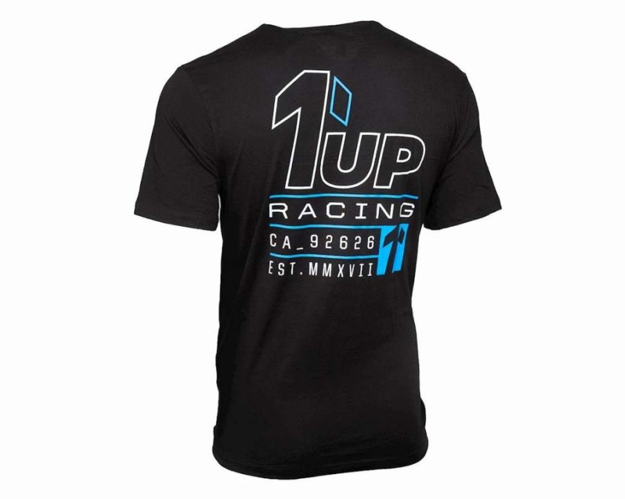 T-Shirts * | 1Up Racing Established Black T-Shirt (M)