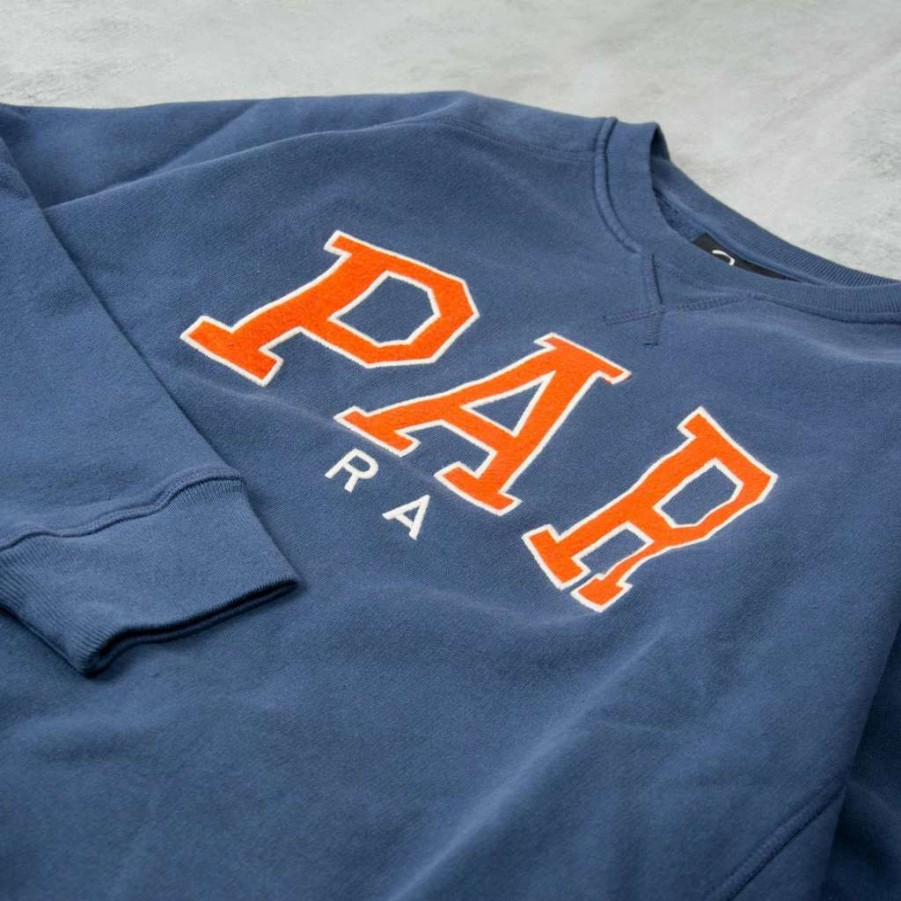 Sweats & Hoods * | By Parra Educational Crew Sweatshirt Blue