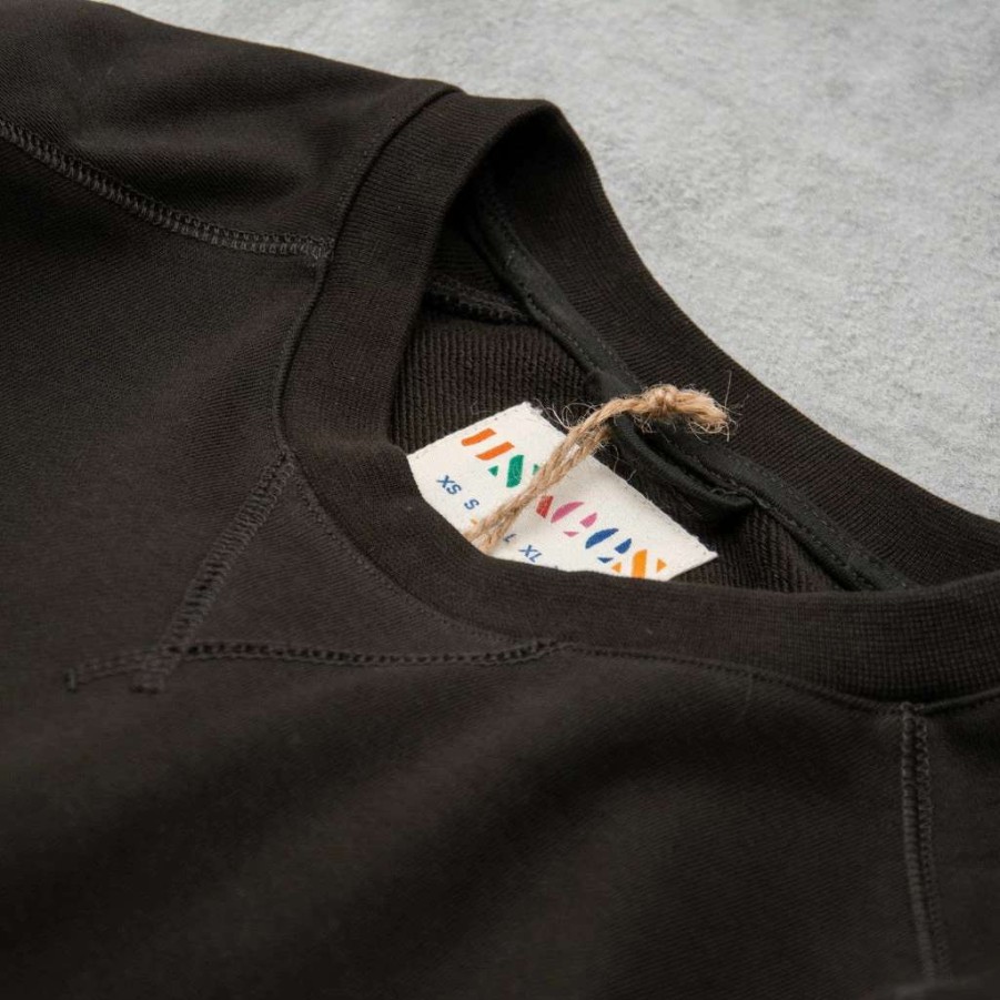 Sweats & Hoods * | Uskees 7005 Sweatshirt Faded Black