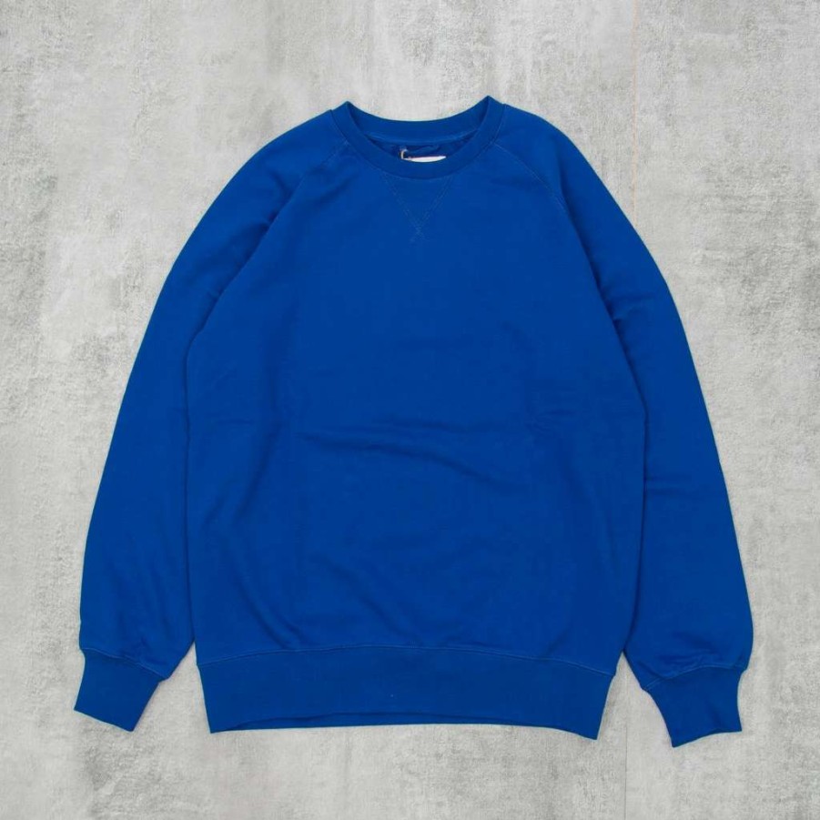 Sweats & Hoods * | Uskees 7005 Sweatshirt Ultra Blue