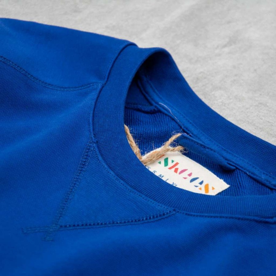 Sweats & Hoods * | Uskees 7005 Sweatshirt Ultra Blue