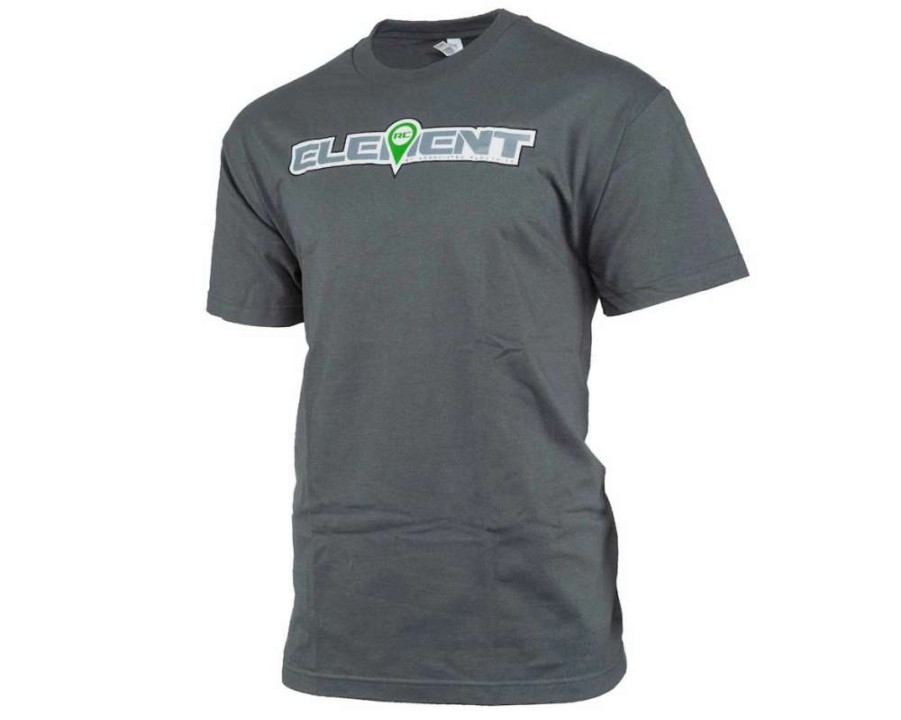 T-Shirts * | Element Rc Logo T-Shirt (Grey) (L)