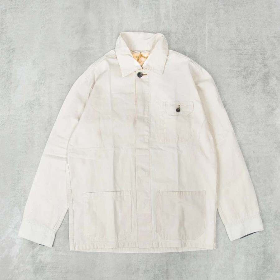 Shirts * | Uskees 3011 Overshirt Cream