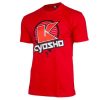 T-Shirts * | Kyosho "K Circle" Short Sleeve T-Shirt (Red) (2Xl)