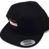 Hats * | Kyosho Snap Back Flat Bill Hat (Black) (One Size Fits Most)