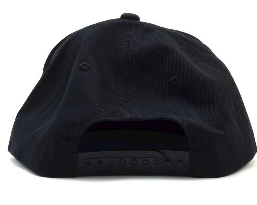 Hats * | Kyosho Snap Back Flat Bill Hat (Black) (One Size Fits Most)