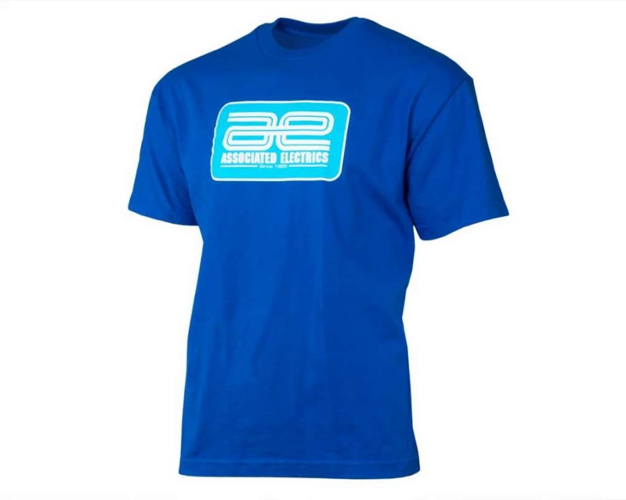 T-Shirts * | Team Associated Logo T-Shirt (Blue) (M)